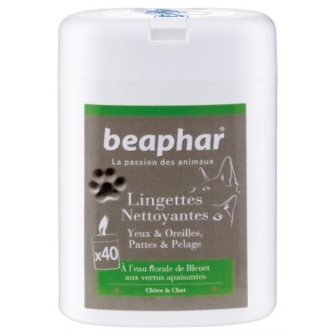 Lingettes nettoyantes Beaphar (1/2)