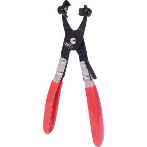 Kstools – Pince à collier 220mm – Acier chrome-molybdène – Poignée isolée – Embout universel pour accès difficile (1/5)