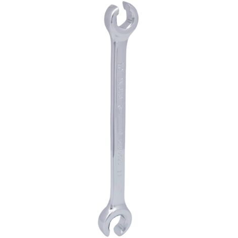 Kstools – Clés à tuyauter têtes coudées 10x11mm – Longueur 152mm – Finition chromée en acier Chrome Vanadium – Accès facile espaces restreints