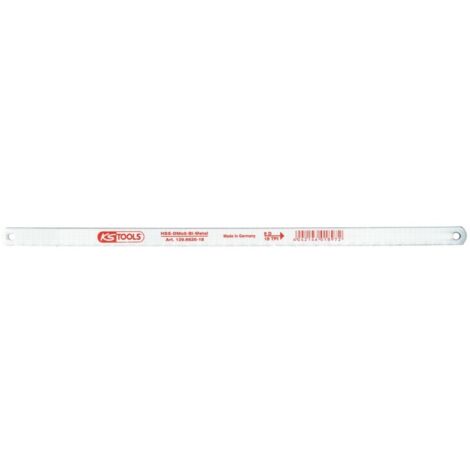 Lames de scie à main bi-métal, 8 dents - paquet de 10 pcs (1/2)