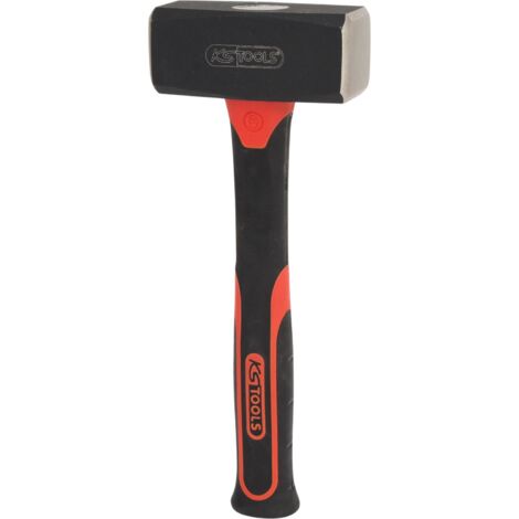 Kstools – Maillet 1500g en acier spécial – Manche en fibre de verre 280mm – Norme DIN 6475 – Performance optimale pour usage intensif (1/8)