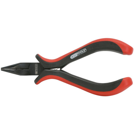 KS Tools - Pince électronique à bec demi-rond droit, 130 mm - 500.7021 (1/2)