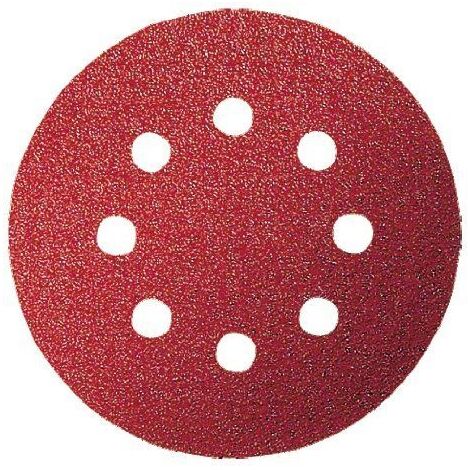 Bosch 2609256A28 Feuilles abrasives pour Ponceuses excentriques Diamètre 125 mm 8 trous 2 feuilles grain 60/2 feuilles grain 120/2 feuilles grain 240 Lot de 6 feuilles