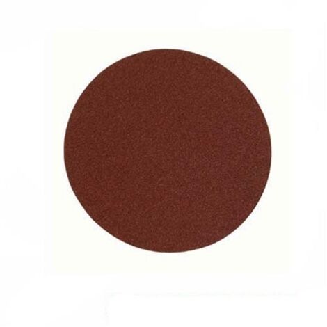 Silverline – Disques abrasifs autocollants 150 mm grain 120 – Pour ponçage bois, peinture, métal – Compatibles ponceuses 150 mm – 277865 (1/5)