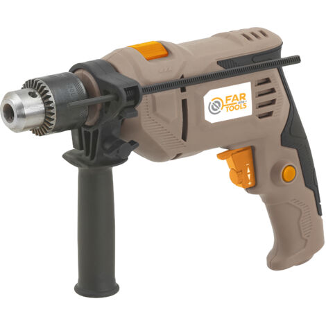 Perceuse visseuse dévisseuse - Silverline - Drill driver - 500W - Batterie - A clé - Régulier (1/3)