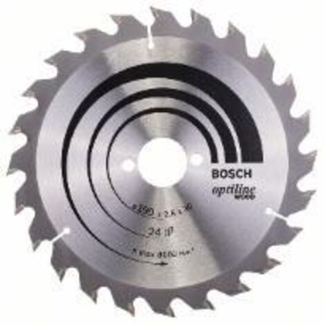 Lame de scie circulaire Bosch Optiline Wood 190x2,6x30 24Z - 2608640615 (1/7)