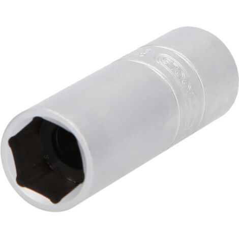 Kstools – Douille pour bougies 16mm – Acier chromé vanadium – Système FlankTraction – Longue pour accès dans espaces restreints – Normes DIN 3124 (1/5)