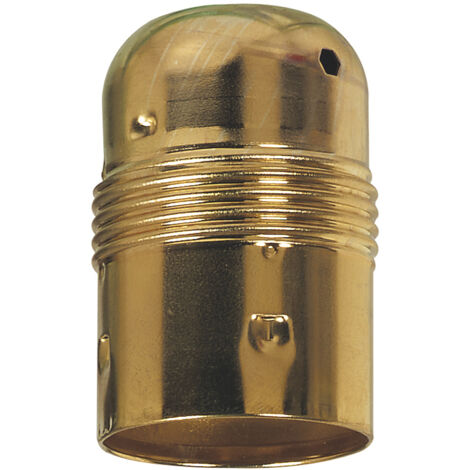 Legrand - Douille culot E27 à chemise lisse métallique et borne de terre 4A 150W (1/4)