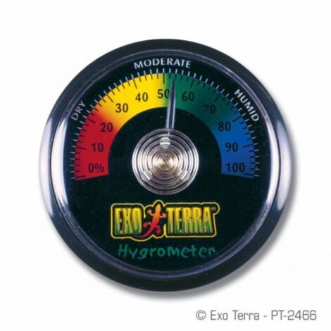 Exo Terra Hygromètre Analogique Noir 5,5 cm (1/5)