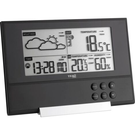 Station météo radiopilotée numérique TFA Dostmann 35.1107 (1/3)