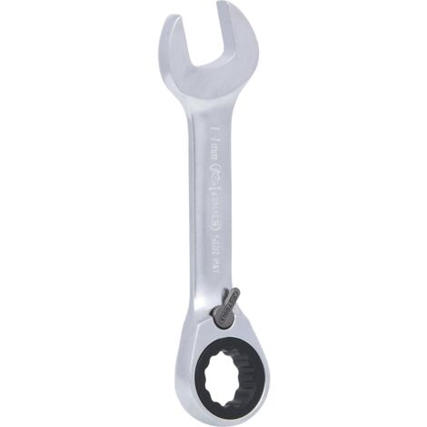 Kstools – Clé mixte à cliquet réversible 13 mm – Système FlankTraction pour accès facile – Chrome Vanadium – Longueur 108 mm – Finition satinée (1/6)