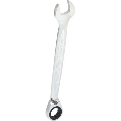 Kstools – Clé mixte à cliquet réversible 16 mm – Système FlankTraction – Angle de 15° pour espaces restreints – Acier Chrome Vanadium
