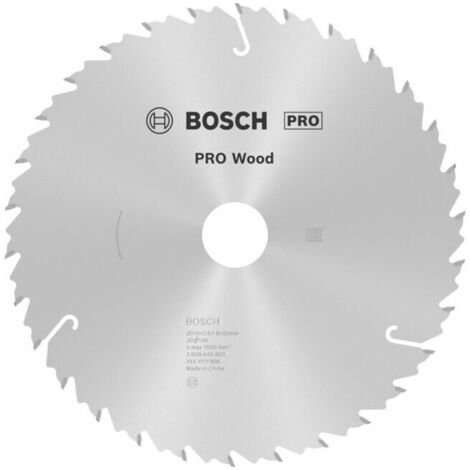 Lame de scie circulaire Bosch PRO Wood 210 x 2,4 x 30 mm - 2608640803 (1/5)