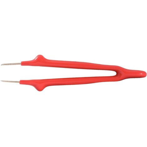 Pincette avec revêtement isolant, droite, 13,5 mm (1/2)