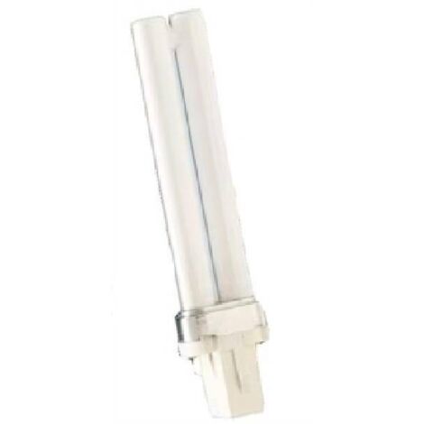 Philips – Lampe compacte fluorescente 2 pin G23 9W – Lumière naturelle 4000K – Classe énergétique A – Dimmable avec gradateur externe – IP20 - pl984 (1/9)