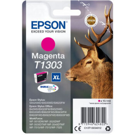 Epson Stag T1303 cartouche d'encre 1 pièce(s) Original Rendement élevé (XL) Magenta (1/3)