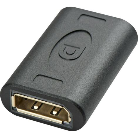 Câbles et adaptateurs audio vidéo LINDY DisplayPort double femelle Premium (1/4)