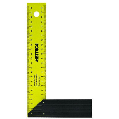 Metrica - Equerre professionnelle pour menuisier 500 mm - 29237 (1/3)