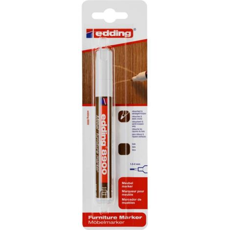 Edding 8900 4-8900-1-4619 Marqueur pour meubles teck 1.5 mm, 2 mm (1/2)