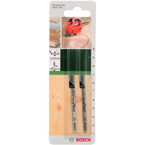 HCS U 1 AO Lame de scie sauteuse pour bois BOSCH 2609256761 (1/2)