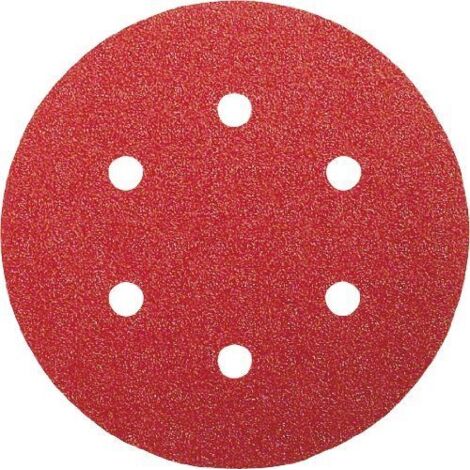 Bosch Disques abrasifs pour ponceuse excentrique, set de 5 pièces (1/4)