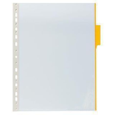 DURABLE Sichttafel FUNCTION panel 560704 A4 gelb 5 St./Pack. (1/4)