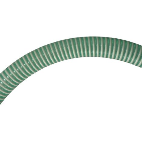Tuyau d'aspiration et de convoyage spiralé D. intérieur 20 mm vert 2,4 mm longueur 50 m rouleau TRICOFLEX (Par 50) (1/2)