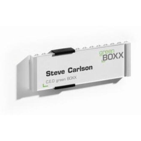 Plaque de porte Durable Info Sign - format 14,9 x 5,25 cm (1/4)