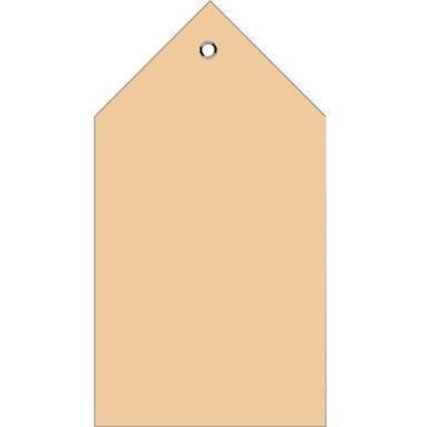 HERMA Anhängezettel 6070 80x150mm Kunststofföse Faltecken 250St. (1/2)
