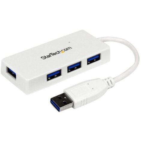StarTech.com ST4300MINU3W hub & concentrateur USB 3.2 Gen 1 (3.1 Gen 1) Type-A 5000 Mbit/s (1/5)