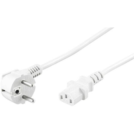 Câble de raccordement pour appareils IEC Goobay 95140 blanc 2.00 m (1/2)