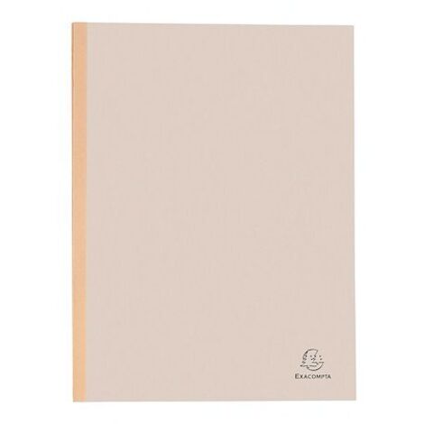 Chemise dos toilé Exacompta Forever 24 x 32 cm dos 3 cm - Paquet de 25 - Gris (1/4)
