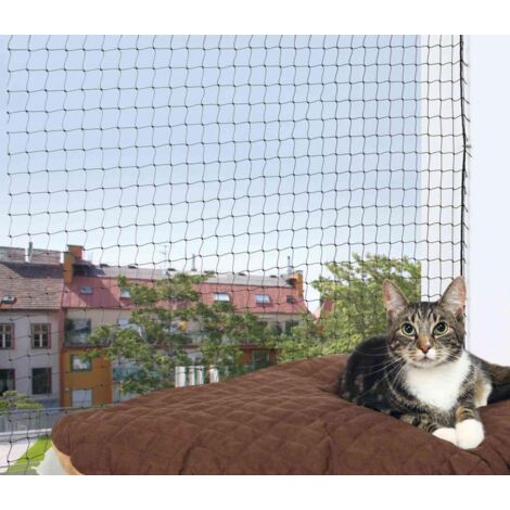 Filet de protection 8 × 3 M, noir