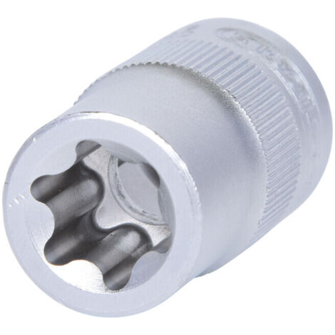 Kstools – Douille Torx E16 1/2' – Acier chrome vanadium – Longueur 38mm – Normes DIN 3120, ISO 1174 – Finition satinée (1/5)