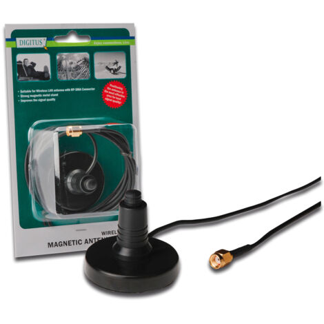 WLAN-Antennenfuß magnetisch 1.5m Kabel (1/2)