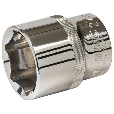 DOUILLE MÉTRIQUE 1/2 27 MM SILVERLINE 501792 (1/3)
