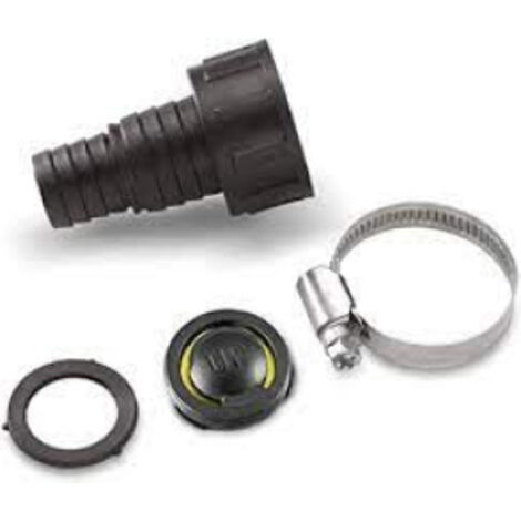 Adaptateur 1" (25,4mm) / 3/4" (19mm) – Clapet anti-retour – Raccord rapide pour jardinage – Compatible avec appareils KÄRCHER