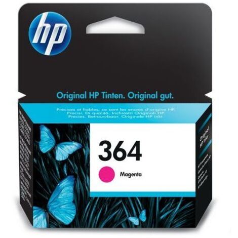 Cartouche d'encre magenta d'origine HP 364 (CB319EE) pour HP DeskJet 3070A et HP Photosmart 5525/6525 (1/5)