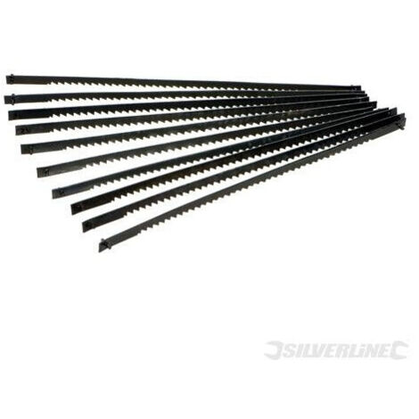 Lames de scie à chantourner 130 mm – Acier au carbone trempé – Dents alternées 14 TPI pour coupe précise bois, plastique et métaux non ferreux – Hd Outillage (1/2)