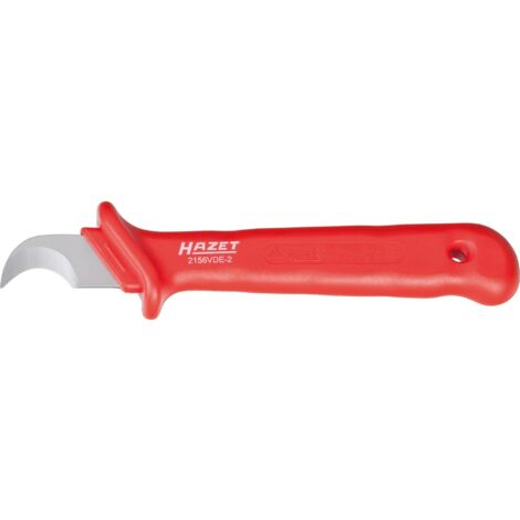 Couteau pour câbles et à dénuder ∙ avec isolation de protection 2156VDE-2 ∙ Longueur : 180 mm (1/2)