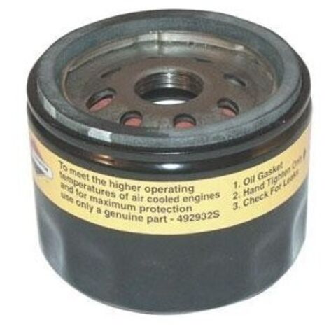 Filtre à huile Briggs et Stratton 492932S