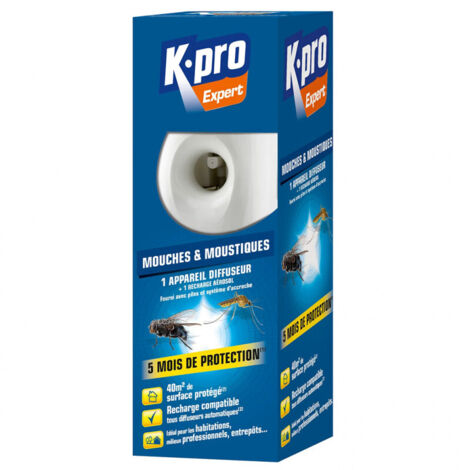 KPRO - Mouches / moustiques diffuseur + recharge Kapo Expert (1/5)