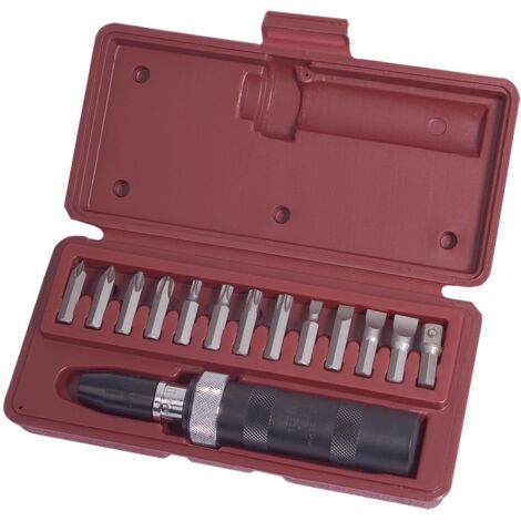 Kraftwerk – Coffret de 15 clés à chocs – Chrome Vanadium forgé – Pour débloquer vis et écrous rouillés – Usage professionnel