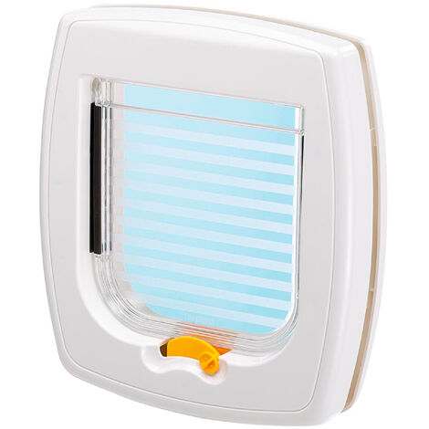 Ferplast SWING 1 Chatière pour chat et petit chien Ferplast SWING 1 avec fermeture à 2 voies. Variante - Misure: 21.5 x 5 x h 24 cm - Blanc