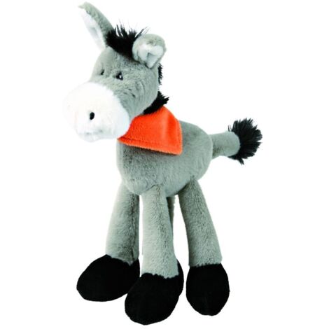 TRIXIE Jouet pour chien âne en peluche avec son 35981