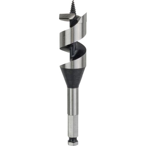 Bosch – Mèche à bois hélicoïdale 30 mm – Longueur 95 mm – Pour bois tendre et dur – Système hexagonal compatible mandrins 13 mm (1/8)