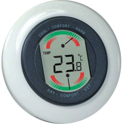 Thermo-hygromètre Techno Line WS 9412 blanc (1/2)