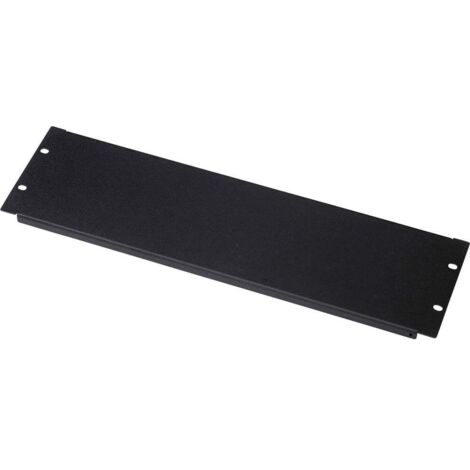 DIGITUS Abdeckplatte 3HE Blindabdeckung 483mm schwarz (1/2)