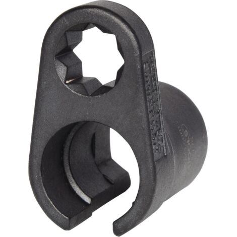 Kstools – Douille longue plate 1/2' pour sonde lambda 22,0 mm – Longueur 48 mm – Compatible tous véhicules – Normes DIN 3120, ISO 1174 (1/6)