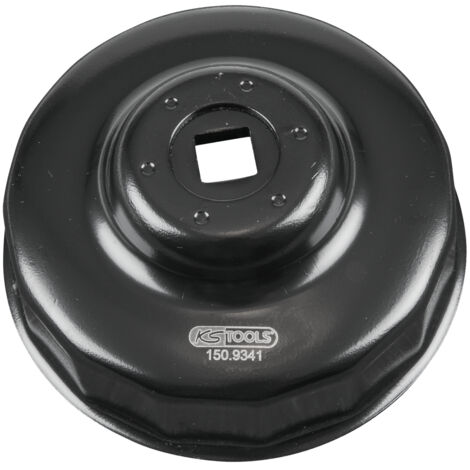 KS Tools - Cloche pour filtre à huile 3/8'', diamètre 78 mm / 15 cannelures - 150.9341 (1/4)